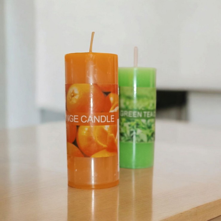 Свеча ароматическая Aroma Candle d 3cm, h 7,3cm
