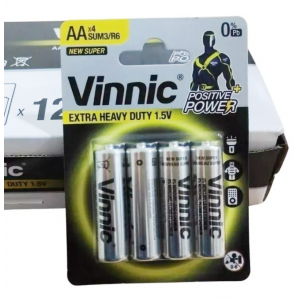 БатарейкиаVinnic АA R6, в наборе (4шт)