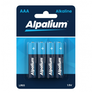 Батарейки Alkaline ALPALIUM  AAA 1.5V (4 шт)