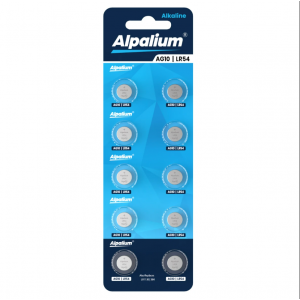 Батарейка ALPALIUM, alcaline, LR54 / AG10, 1шт