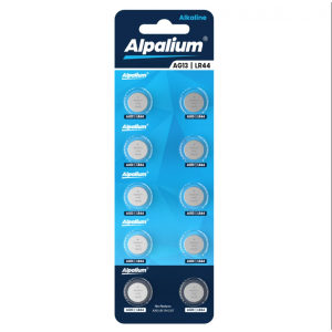 Батарейка ALPALIUM, alcaline, LR44 / AG13