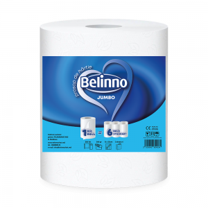 Полотенце бумажное Belinno Jumbo, 2 слоя