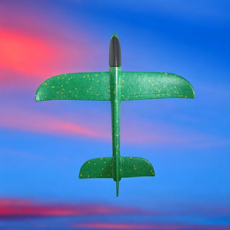Avion din polistirenб 38cm