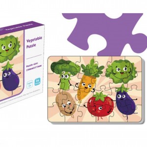 Пазлы Vegetable (овощи), 24 элементов, 3+
