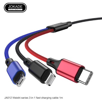 Кабель Jokade  JA012 3in1, 1,2m