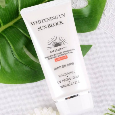 Солнцезащитный крем для лица JIGOTT,осветляющий  SPF50+ 70мл