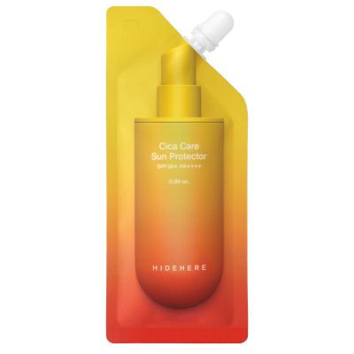 Солнцезащитный крем для лица Hidehere с центеллой Cica Care Sun Protector SPF50+ PA++++
