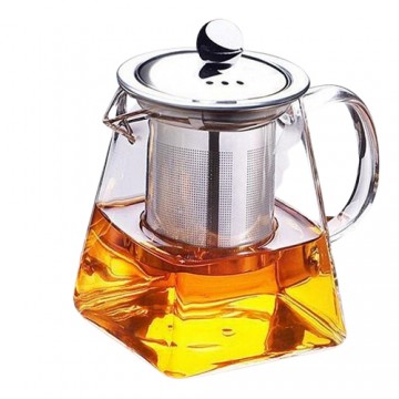 Ceainic cu infuzor U.TE, sticla, rezistent la foc, 550ml Ceainic cu infuzor U.TE, sticla, rezistent la foc, 550ml