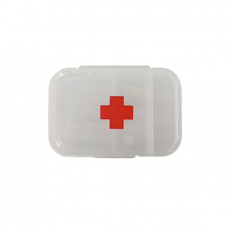 Таблетница 7 дней + 1, Magus, 7,5 х 10,5 сm Таблетница 7 дней + 1, Magus, 7,5 х 10,5 сm