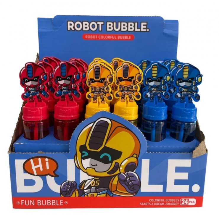 Baloane de sapun 35ml -Robot
