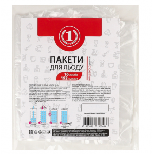 Пакети для льда Nr 1 - 16шт / 192 ячейки