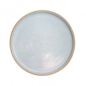Тарелка, плоская, керамическая, Blue, 20 см