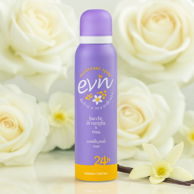Дезодорант Evin Vaniglia & Rosa 150 ml