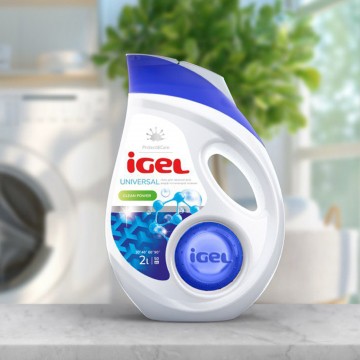 Гель для стирки белья iGEL Universal 2 Лит / 50 стирок
