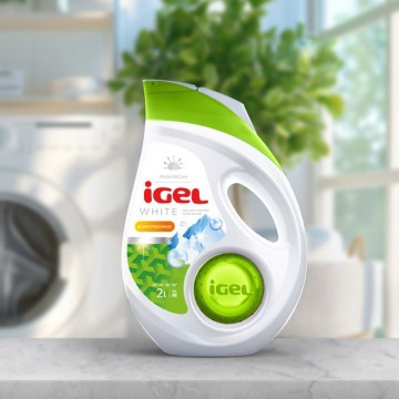 Гель для стирки белого белья iGEL White 2 Лит / 50 стирок