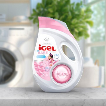 Гель для стирки детского белья iGEL Baby 2 Лит / 50 стирок