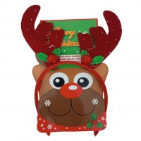 Обруч новогодний, Оленьи рожки