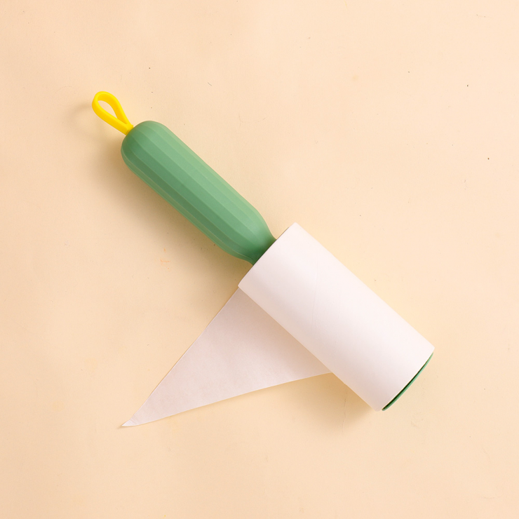 Rola pentru curatarea hainelor cu husa Panda, 10cm, 60