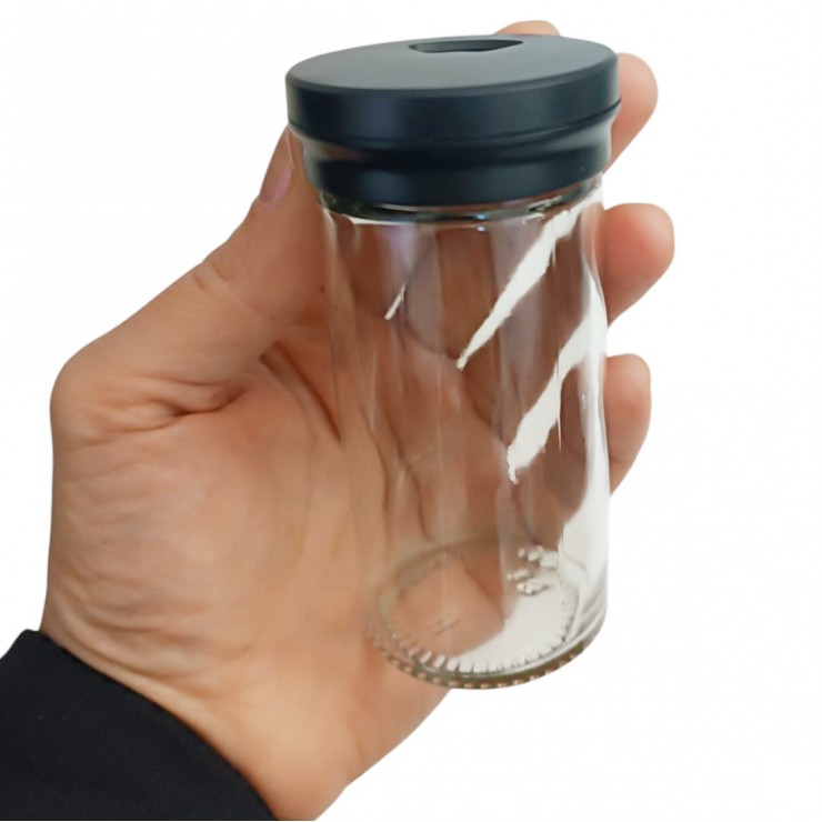 Баночка для специй, стеклянная / 100мл (S278--1) Баночка для специй, стеклянная / 100мл (S278--1)