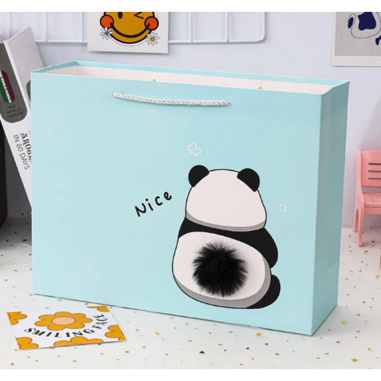 Punga cadou, cu  blanita, 38x32x12cm (maxi)