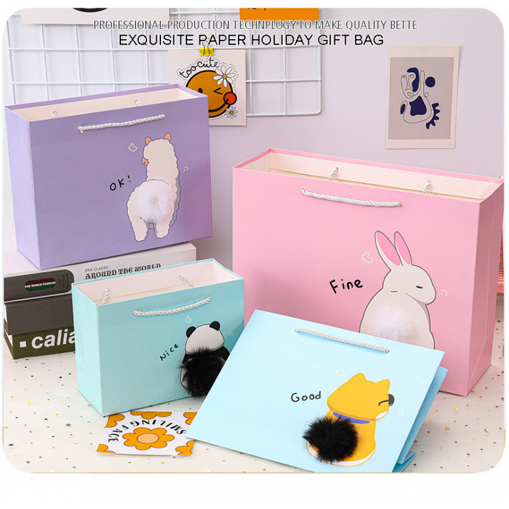 Punga cadou, cu  blanita, 38x32x12cm (maxi)