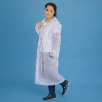 Плащ дождевик, EVA, узором, универсальный