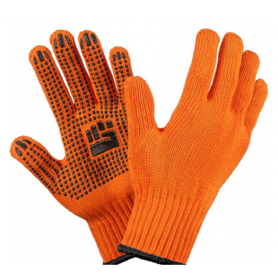 Manusi de lucru, orange S284--3 Manusi de lucru, orange S284--3