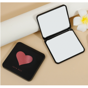 Oglinda de buzunar Love Day, 7 x 6.5cm Oglinda de buzunar Love Day, 7 x 6.5cm