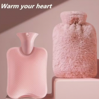 Грелка розовая, 1500мл S286--3