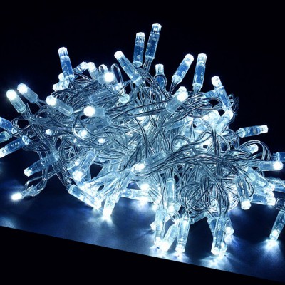 Гирлянда 16 м, ПВХ, 200 LED, цвет холодный белый
