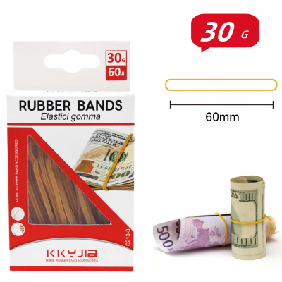 Elastice de birou Kkyjia , 60 mm, 30 gr, S213-8 Elastice de birou Kkyjia , 60 mm, 30 gr, S213-8