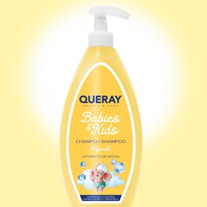 Sampon  p/u copii Queray  Babies & Kids 750 мl / extract ovaz