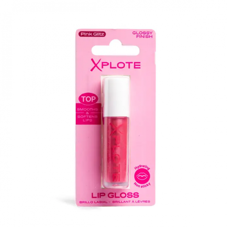 Блеск для губ  XPLOTE Pink Glitz
