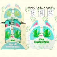 Masca pentru fata Kiss Beauty,  Aloe Essence, hidratare, 20gr