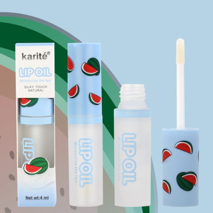 Питательное масло для губ Karite, 4 мл, Watermelon (арбуз)