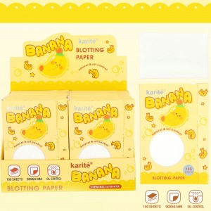 Салфетки матирующие, Karite, Banana, 100 шт