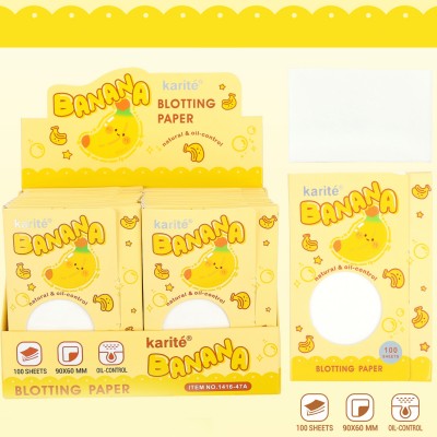 Салфетки матирующие, Karite, Banana, 100 шт