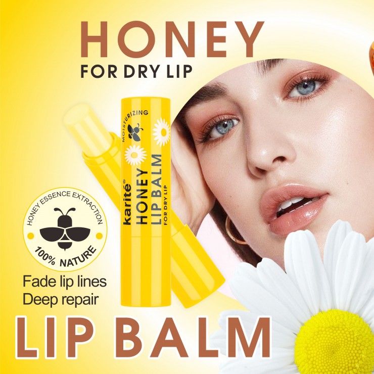 Balsam buze uscate Karite, Honey (miere), 3 gr