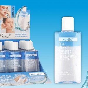 Двухфазное средство для снятия водостойкого макияжа с глаз Karite 180ml