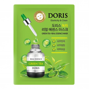 Masca DORIS, pentru fata, textila, cu ceai verde, 25 ml