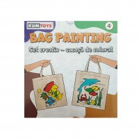Set creativ-sacosa de colorat Kum Toys Redka, 4+