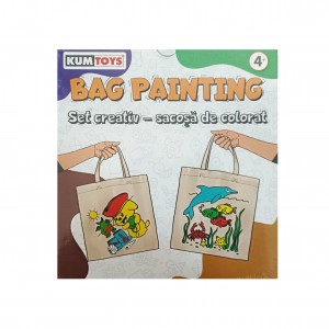 Set creativ-sacosa de colorat Kum Toys Redka, 4+