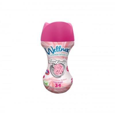Ополаскиватель для белья в гранулах Wellnax PINK VELVET  210 gr