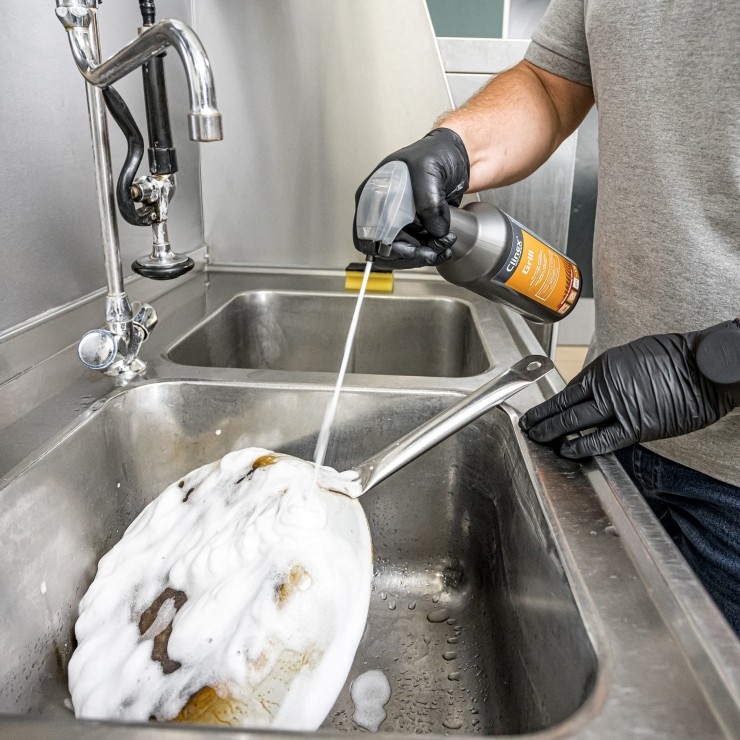 Clinex Profesional Grill средство для чистки грилей и духовок, 1л