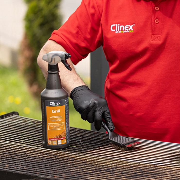 Clinex Profesional Grill средство для чистки грилей и духовок, 1л