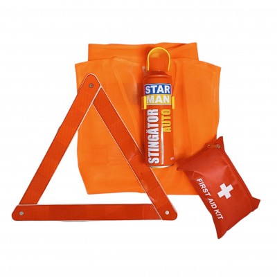 Set auto cu stingator si trusa medicala / Trusă șofer Set auto cu stingator si trusa medicala / Trusă șofer