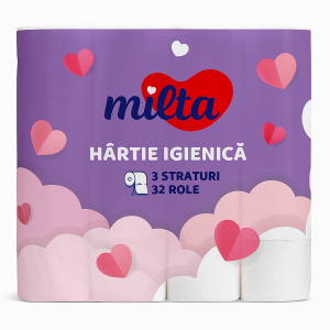 Туалетная бумага MILTA 32 рул. 3 сл.