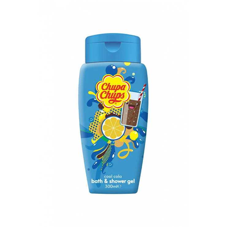 Gel de dus CHUPA CHUPS, Cool Cola, 300 ml Gel de dus CHUPA CHUPS, Cool Cola, 300 ml