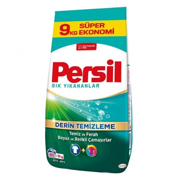 Порошок Persil Sık Yıkananlar, 9 кг = 60 стирок, универсальный Порошок Persil Sık Yıkananlar, 9 кг = 60 стирок, универсальный