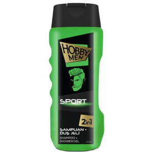 Шампунь + гель для душа 2 в 1 Hobby MEN Sport, 400 мл